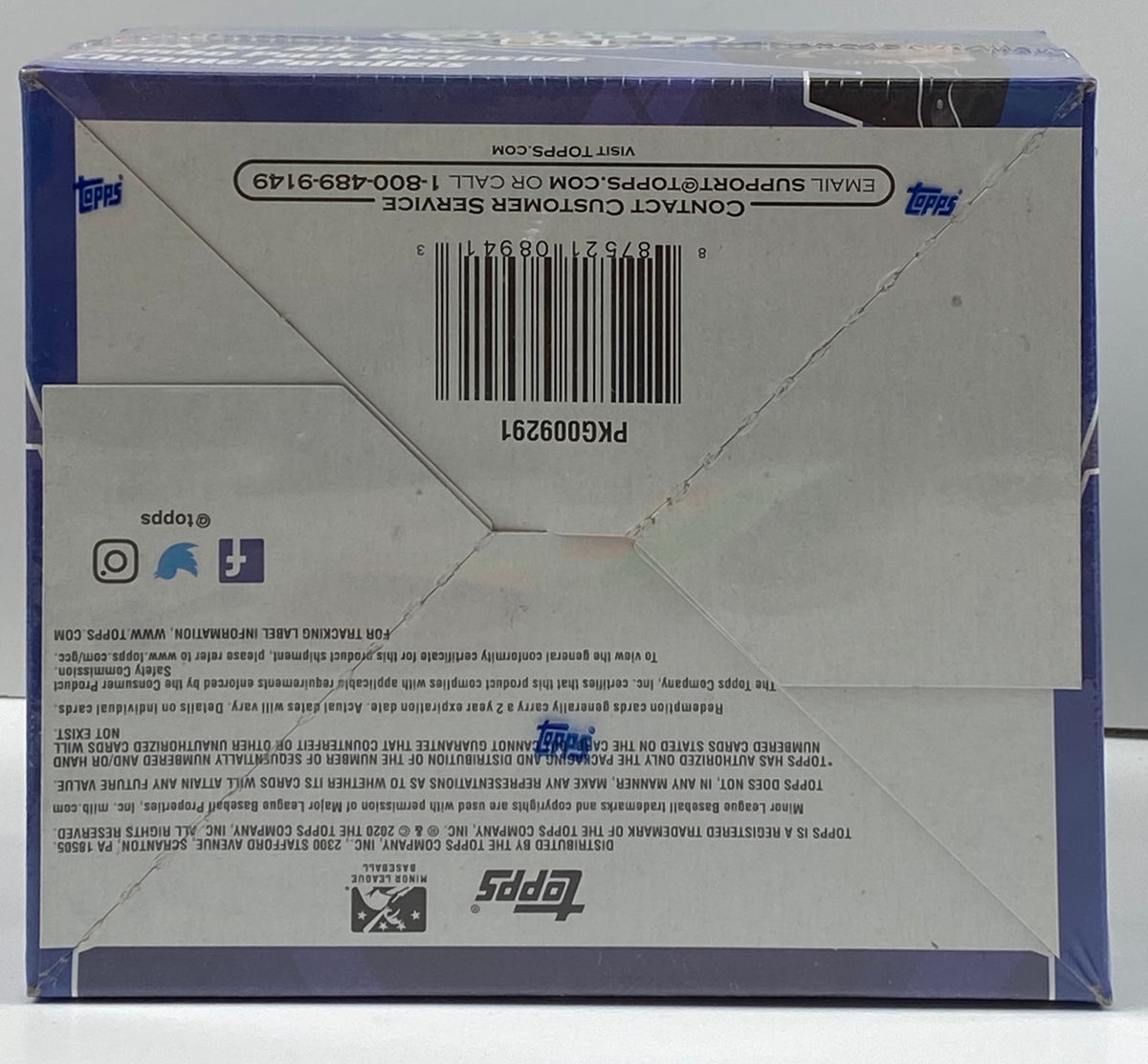 2020 Topps Pro Debut Baseball Jumbo Hobby Box 3 Autos 36 Chrome TCCC