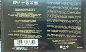 2020 Topps Tier One Baseball Hobby Box - TCCCX