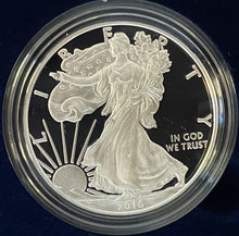 Load image into Gallery viewer, 2016-W American Silver Proof in Box W/ COA Lettered Edge
